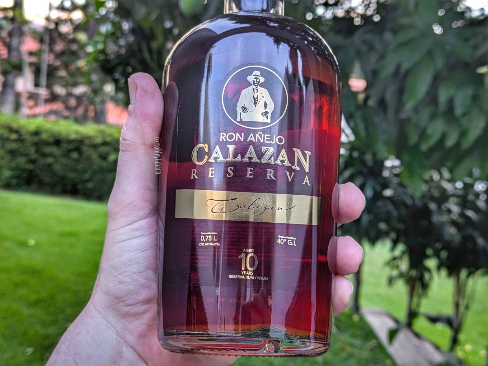 Calazan Reserva label