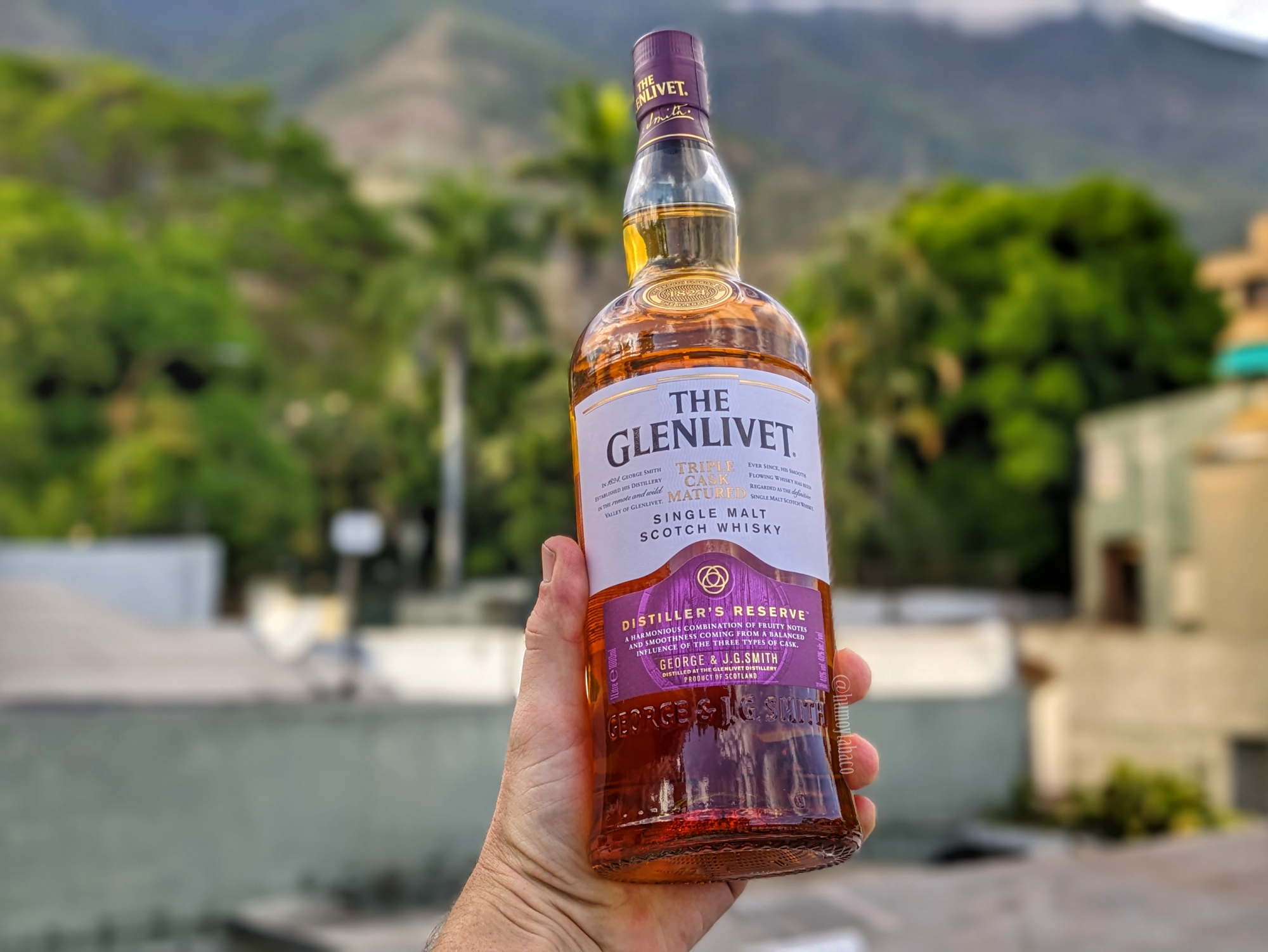 Whisky: The Glenlivet Distiller's Reserve – Humo y Tabaco