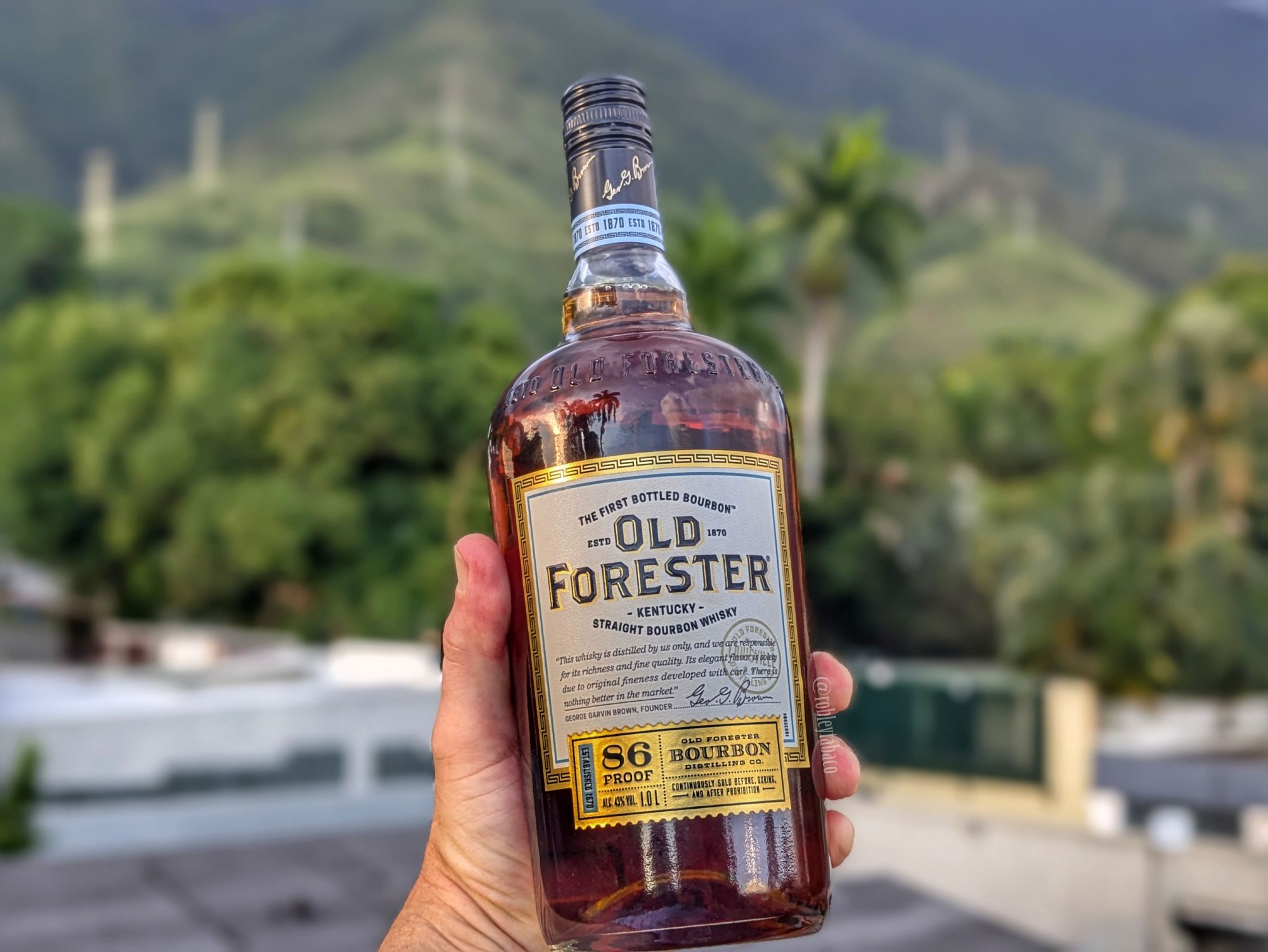 Whiskey: Old Forester 86 – Humo y Tabaco