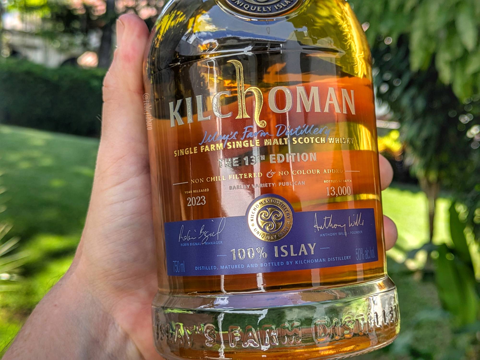 Whisky: Kilchoman 100% Islay – Humo y Tabaco