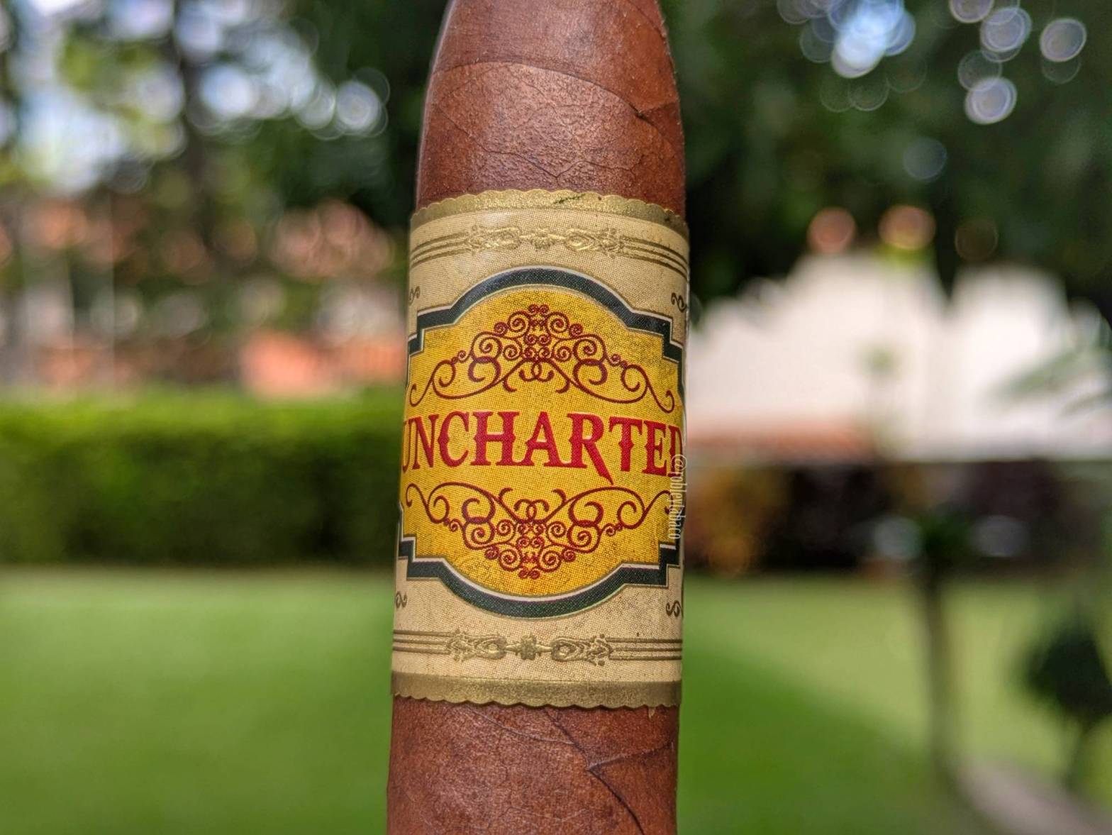 AJ Fernandez - Uncharted (Belicoso), label