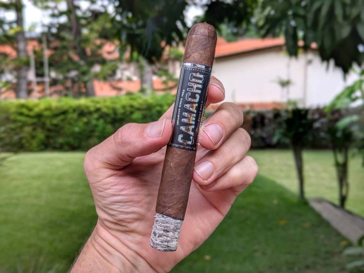 First third consumed of the camacho triple maduro