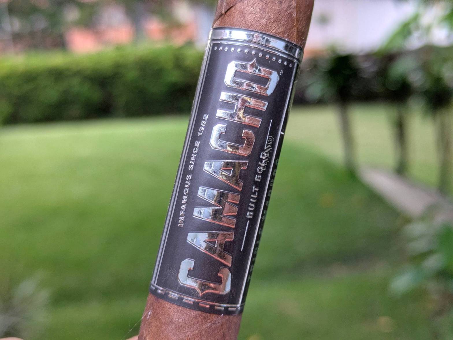 Label for the Camacho Triple Maduro