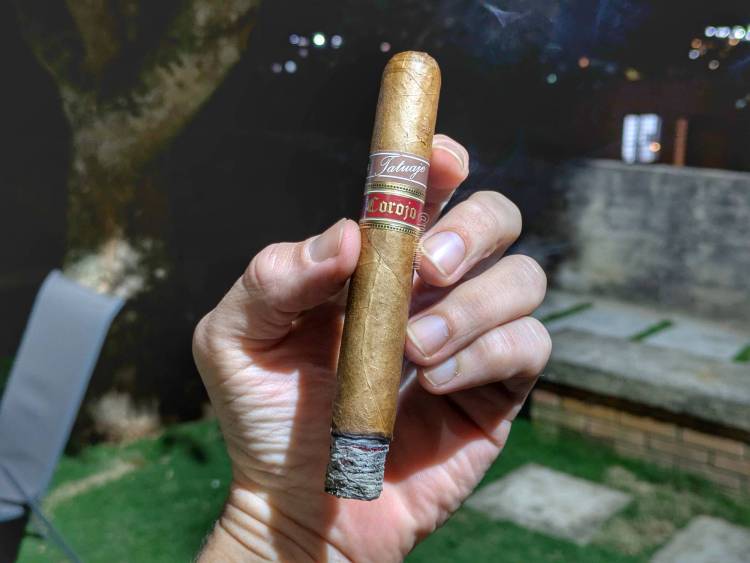 tatuaje 7th corojo corona first third