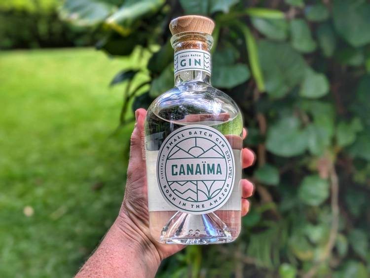 Canaima Gin bottle
