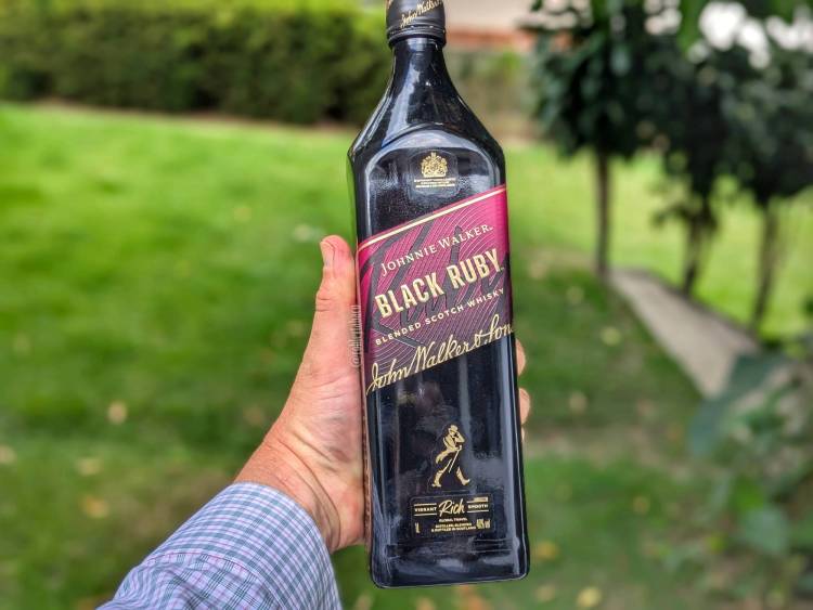 Johnnie Walker Black Ruby bottle