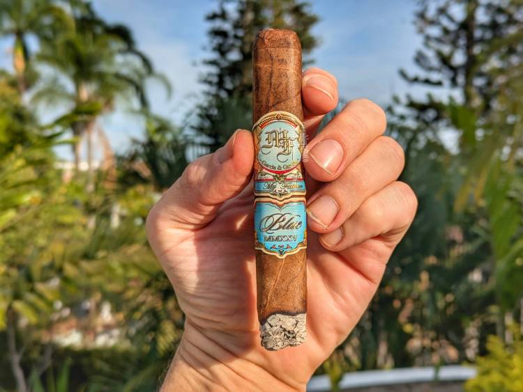 My Father - Blue (Robusto) first third