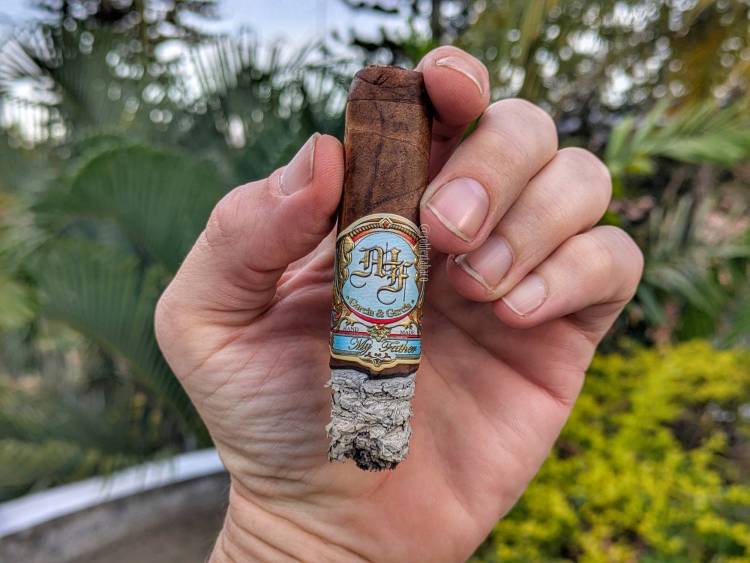 My Father - Blue (Robusto) last third